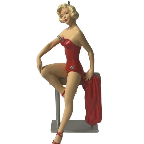 Marilyn Monroe x Hallmark, Set of 2 Ornament Figurines, 97-99, Special Edition - Picture 2 of 7